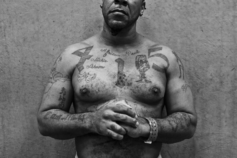 Prison tattoos, from American Prison Tattoos by Robert Gumpert (robertgumpert.com)