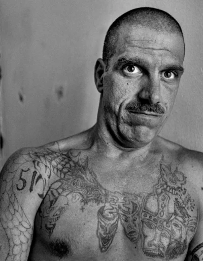 Eddie Tate in SF County Jail (2006) photographed by Robert Gumpert (robertgumpert.com)