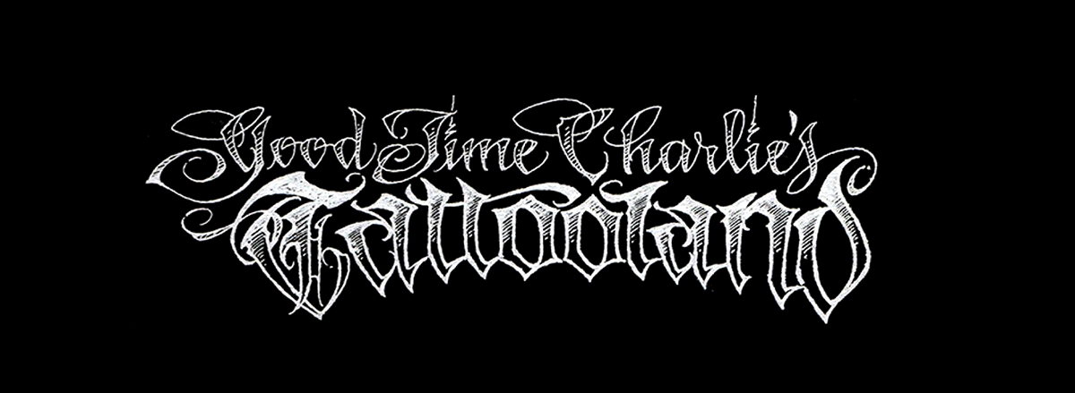 Logo of the Good Time Charlie's Tattooland