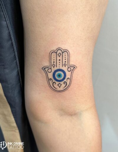 Hamsa tattoo by INK DIVINE @ink_divine_tattoo