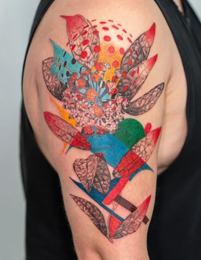 Illustrative tattoo (artist unknown) Chronic Ink Tattoo (chronicinktattoo.com)